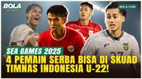 4 Pemain Serbabisa di Timnas Indonesia U-22 untuk SEA Games 2025, Menanti Gebrakan Struick!